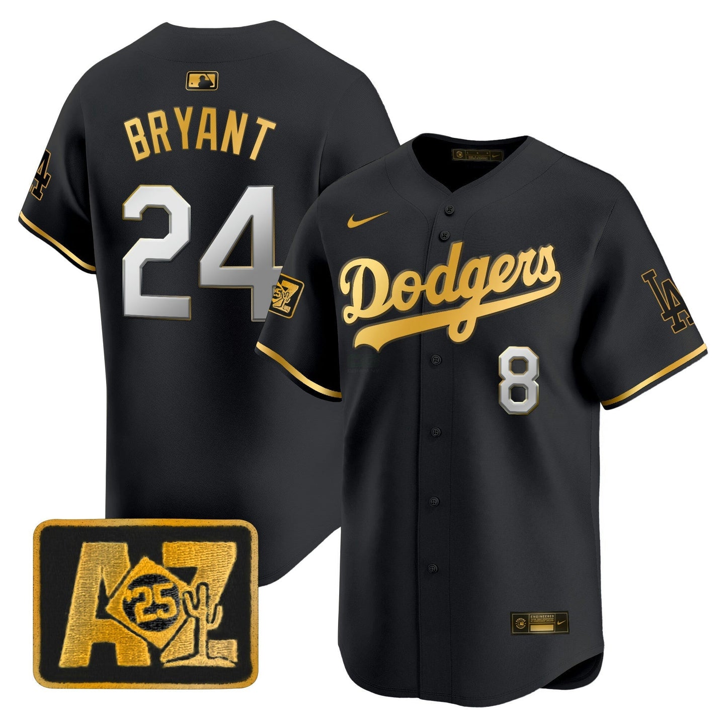 Camisa MLB Los Angeles Dodgers Men’s 2025 Spring Training Patch Vapor Premier Limited Jersey