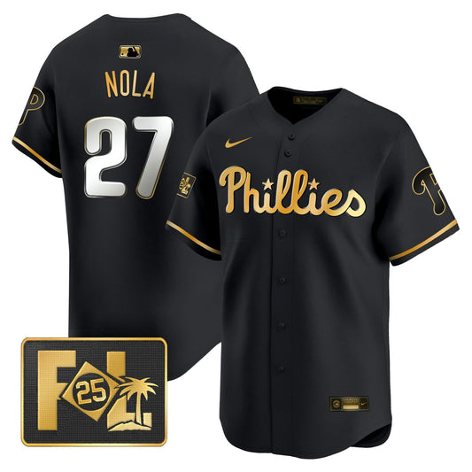 Camisa MLB Philadelphia Phillies Men’s 2025 Spring Training Patch Vapor Premier Limited Jersey