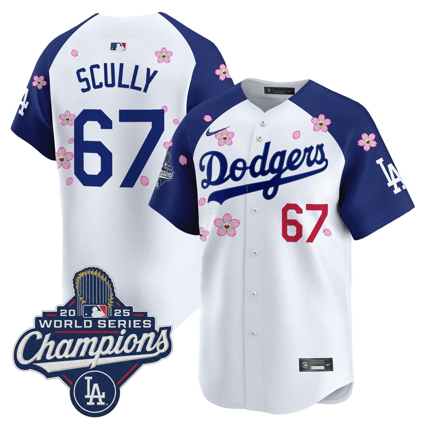 Camisa MLB Men’s 2025 World Series Champions x Tokyo Series Vapor Premier Limited Jersey – Stitched