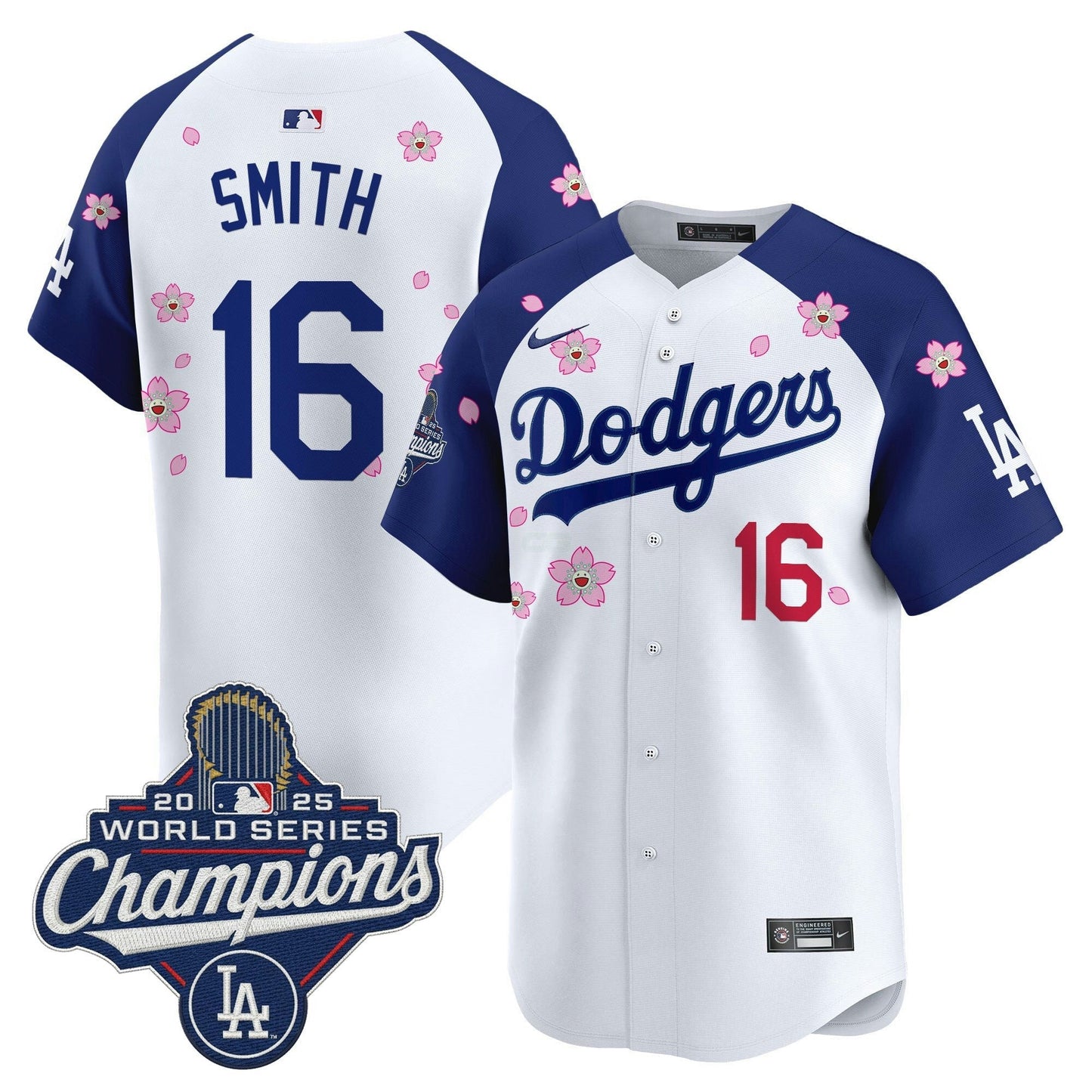 Camisa MLB Men’s 2025 World Series Champions x Tokyo Series Vapor Premier Limited Jersey – Stitched