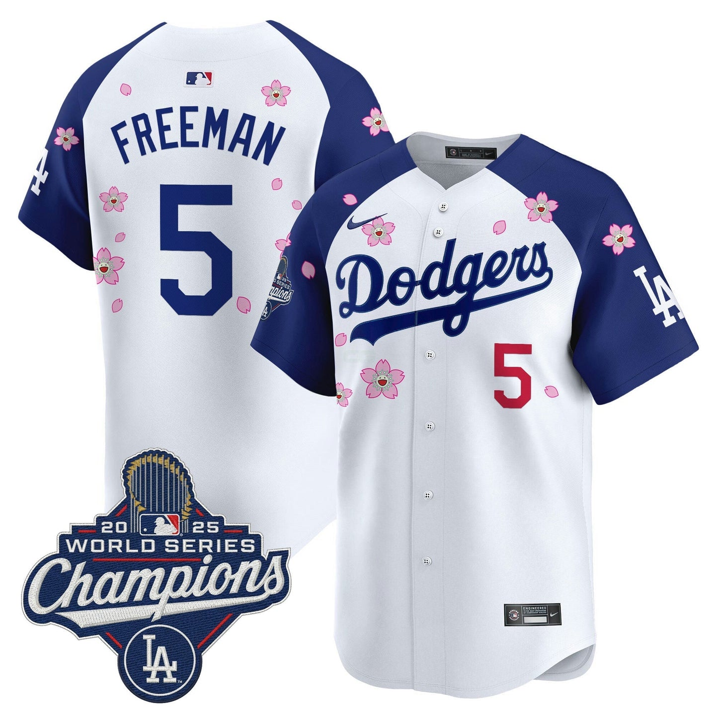 Camisa MLB Men’s 2025 World Series Champions x Tokyo Series Vapor Premier Limited Jersey – Stitched