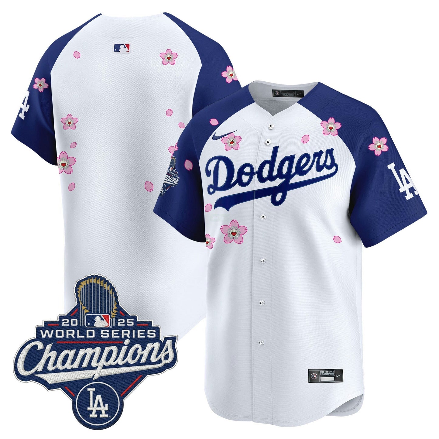 Camisa MLB Men’s 2025 World Series Champions x Tokyo Series Vapor Premier Limited Jersey – Stitched