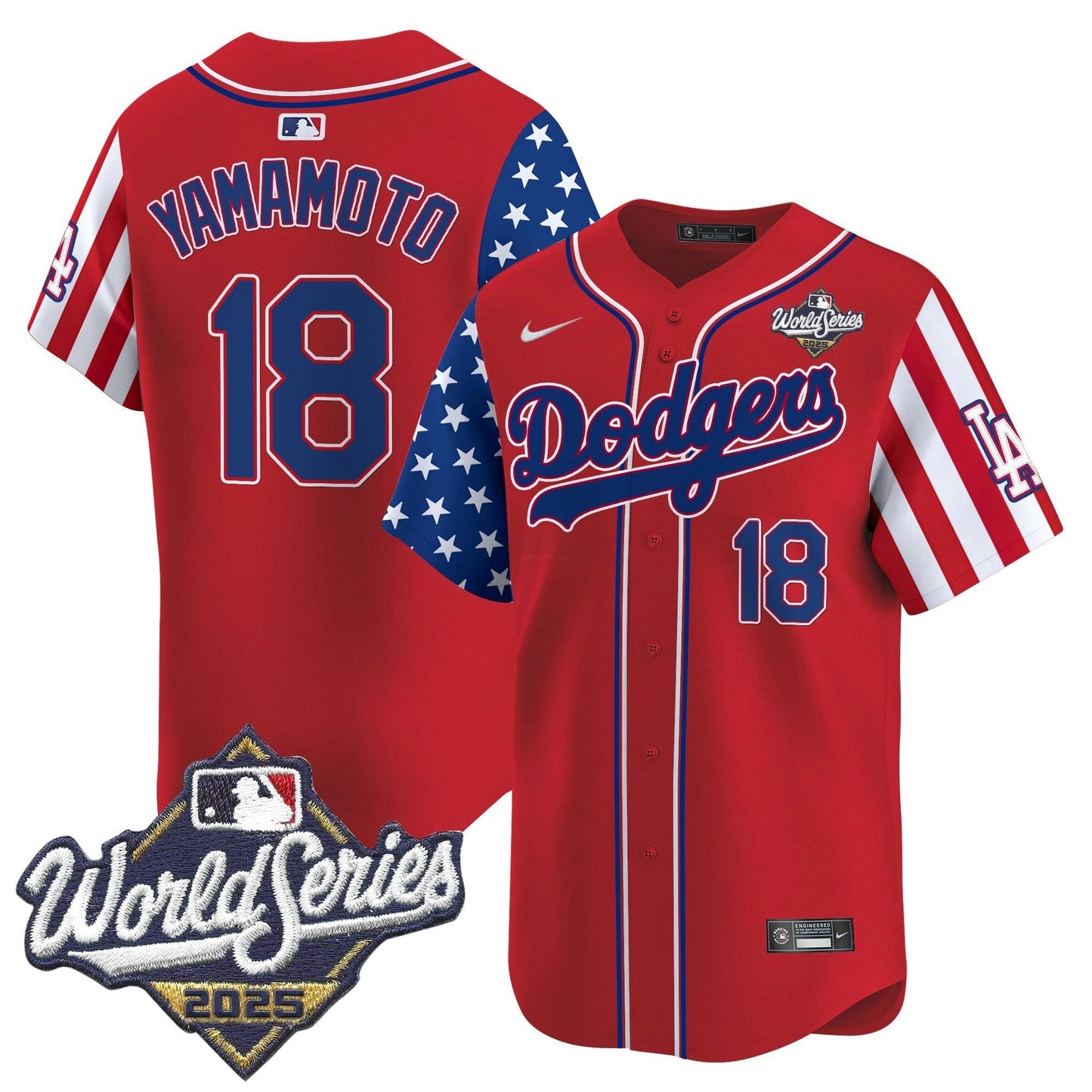 Camisa MLB Men’s 2025 World Series Vapor Premier Limited Jersey – American Style