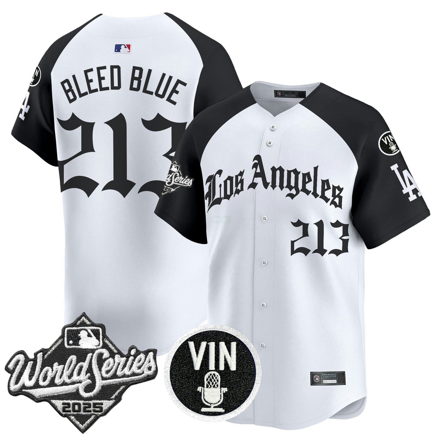 Camisa MLB Men’s 2025 World Series Vapor Premier Limited Jersey – LA Gothic Edition