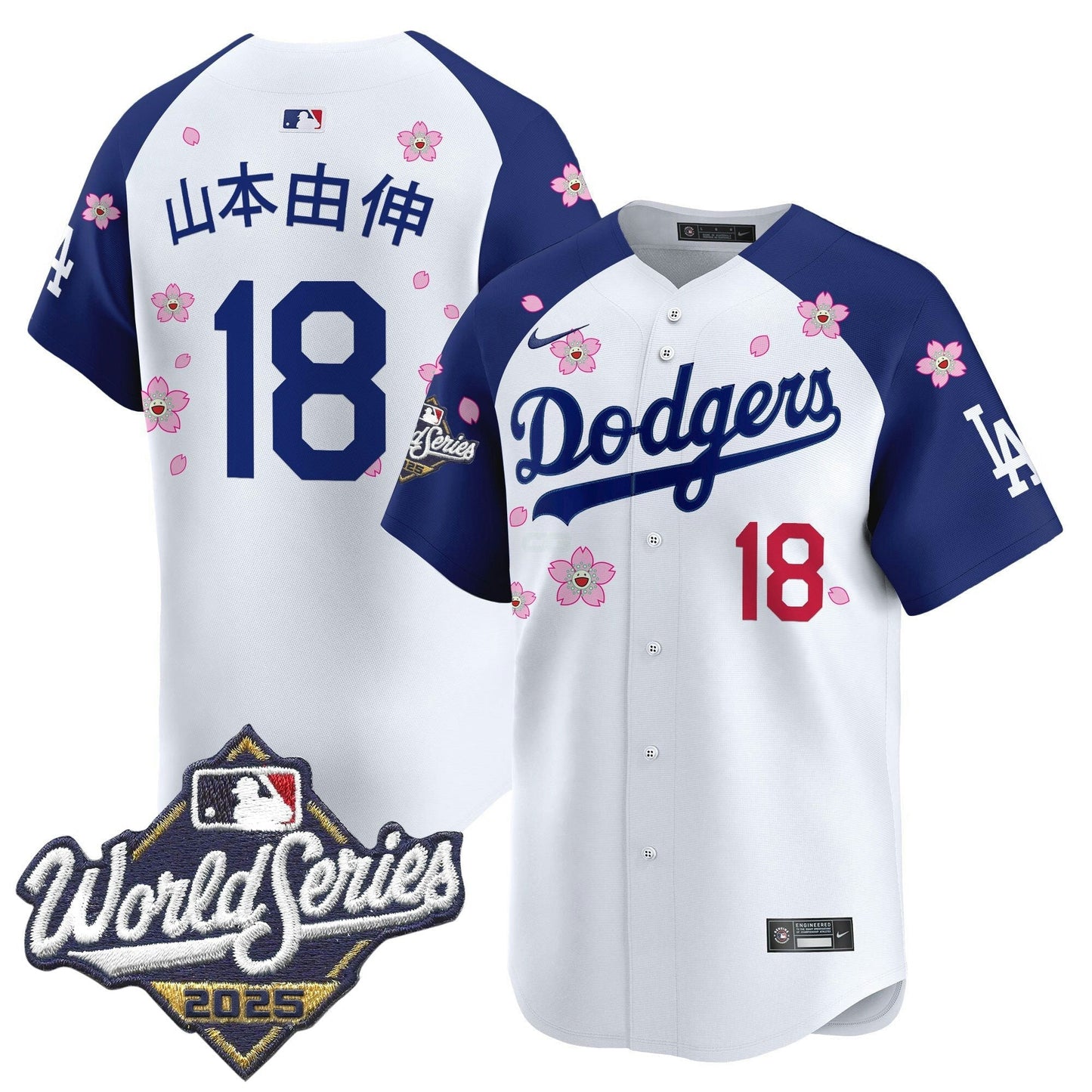 Camisa MLB Men’s 2025 World Series x Tokyo Series Vapor Premier Limited Jersey – Stitched