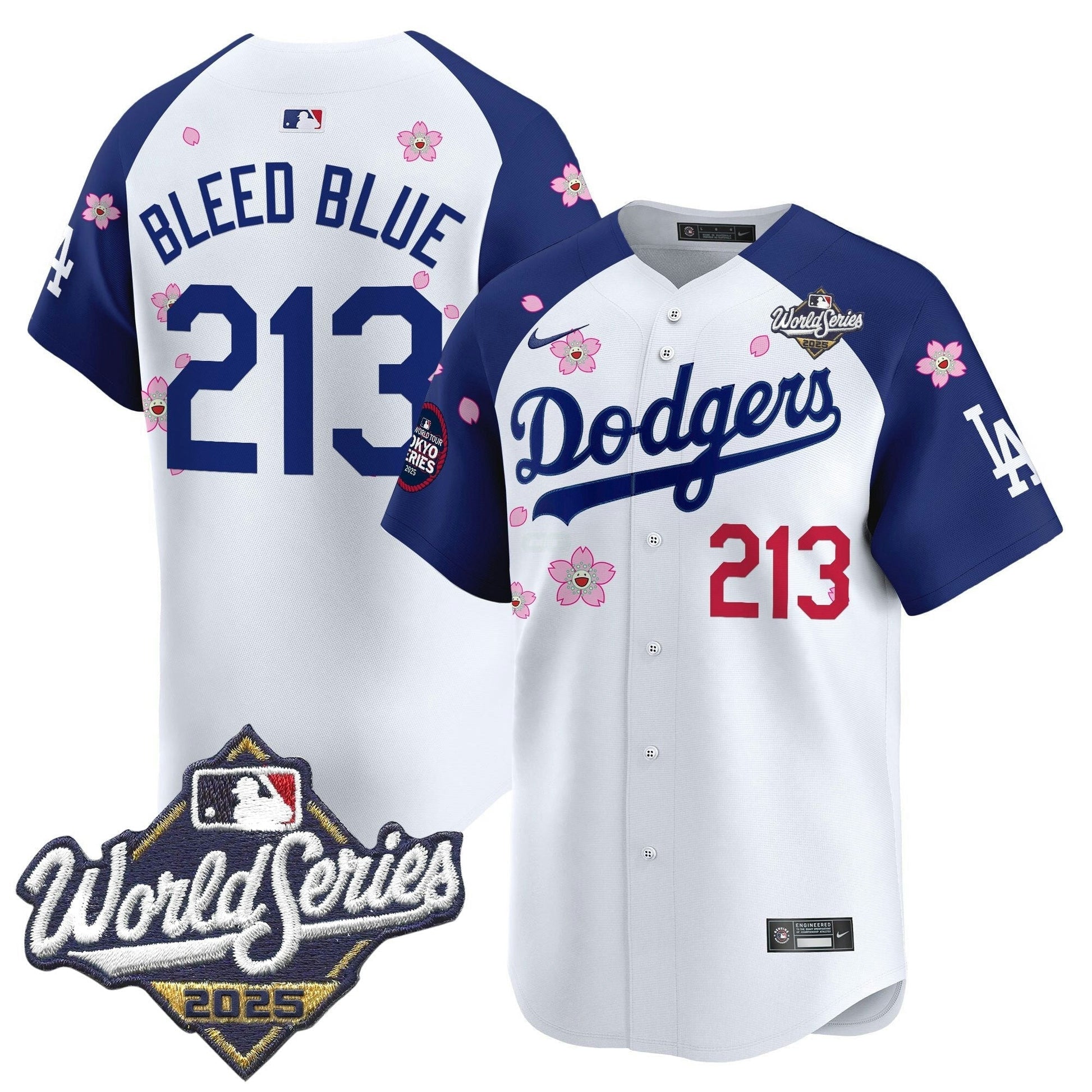 Camisa MLB Men’s 2025 World Series x Tokyo Series Vapor Premier Limited Jersey V2 – Stitched