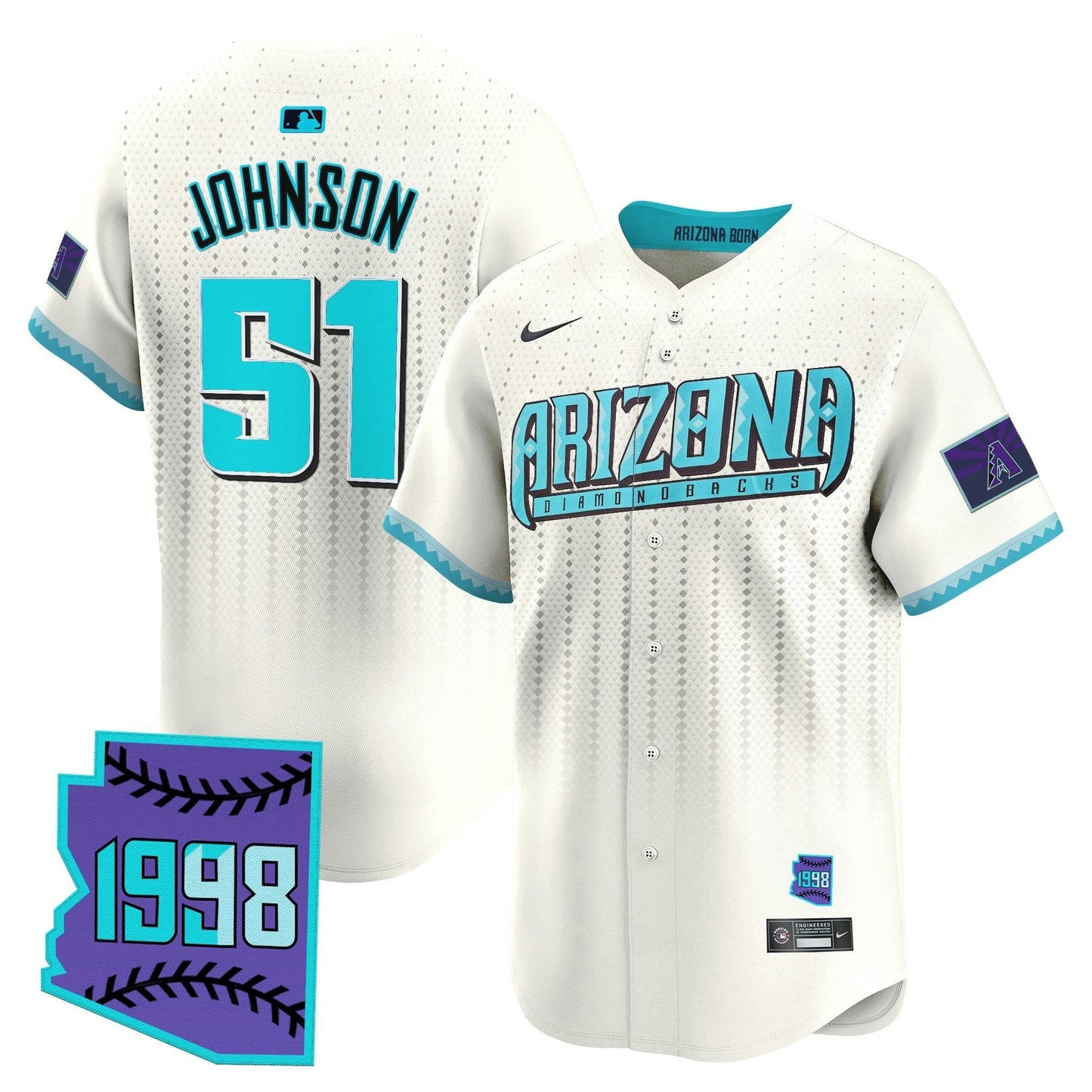 Camisa MLB Men’s Arizona 2025 City Connect Vapor Premier Limited Jersey – Stitched
