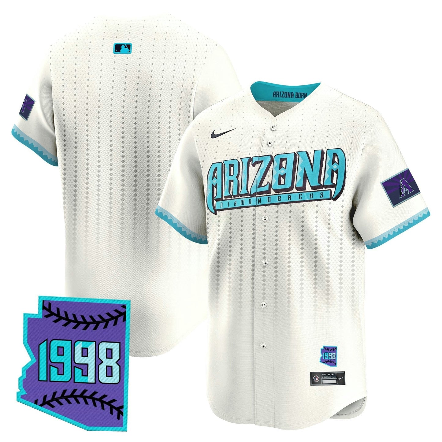Camisa MLB Men’s Arizona 2025 City Connect Vapor Premier Limited Jersey – Stitched