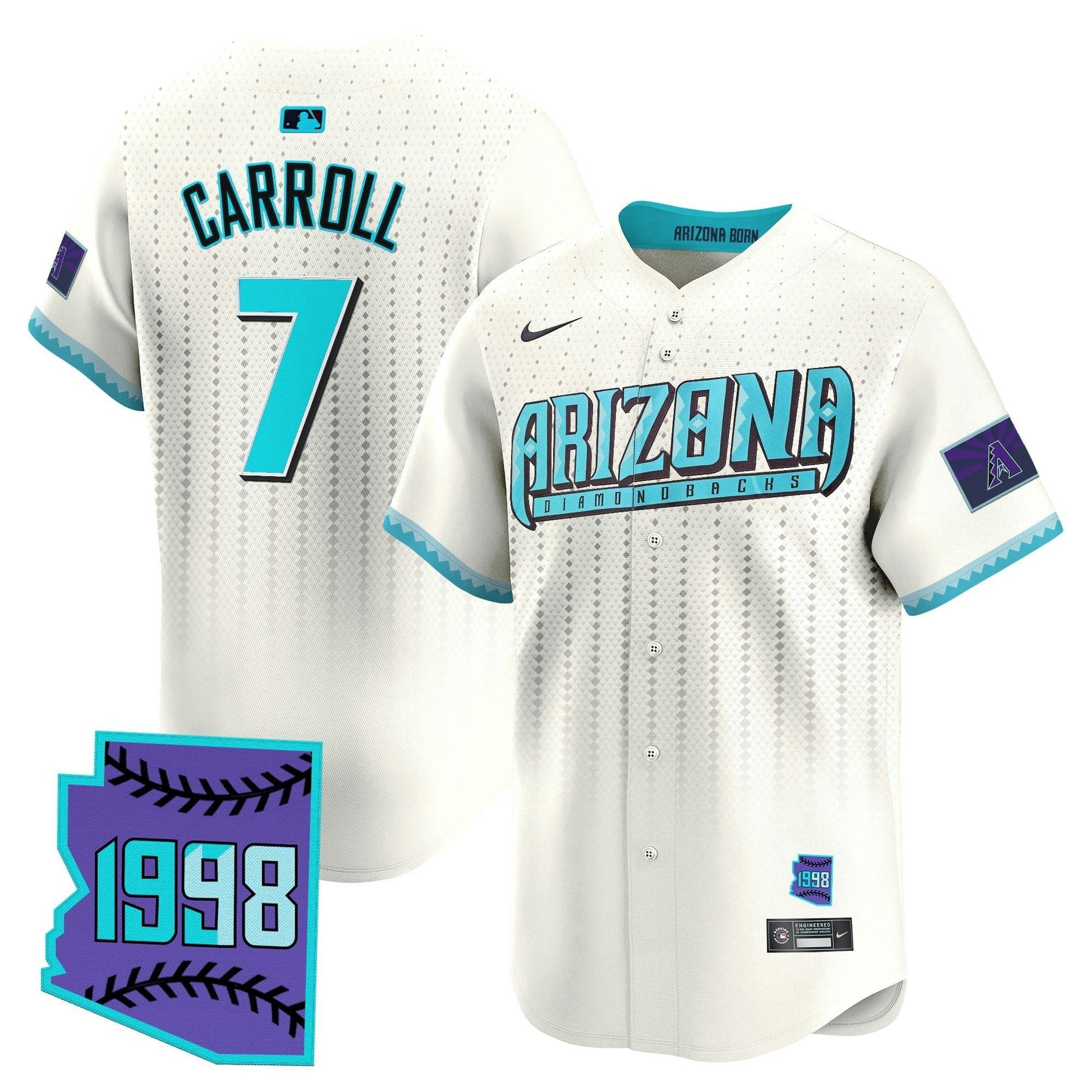 Camisa MLB Men’s Arizona 2025 City Connect Vapor Premier Limited Jersey – Stitched