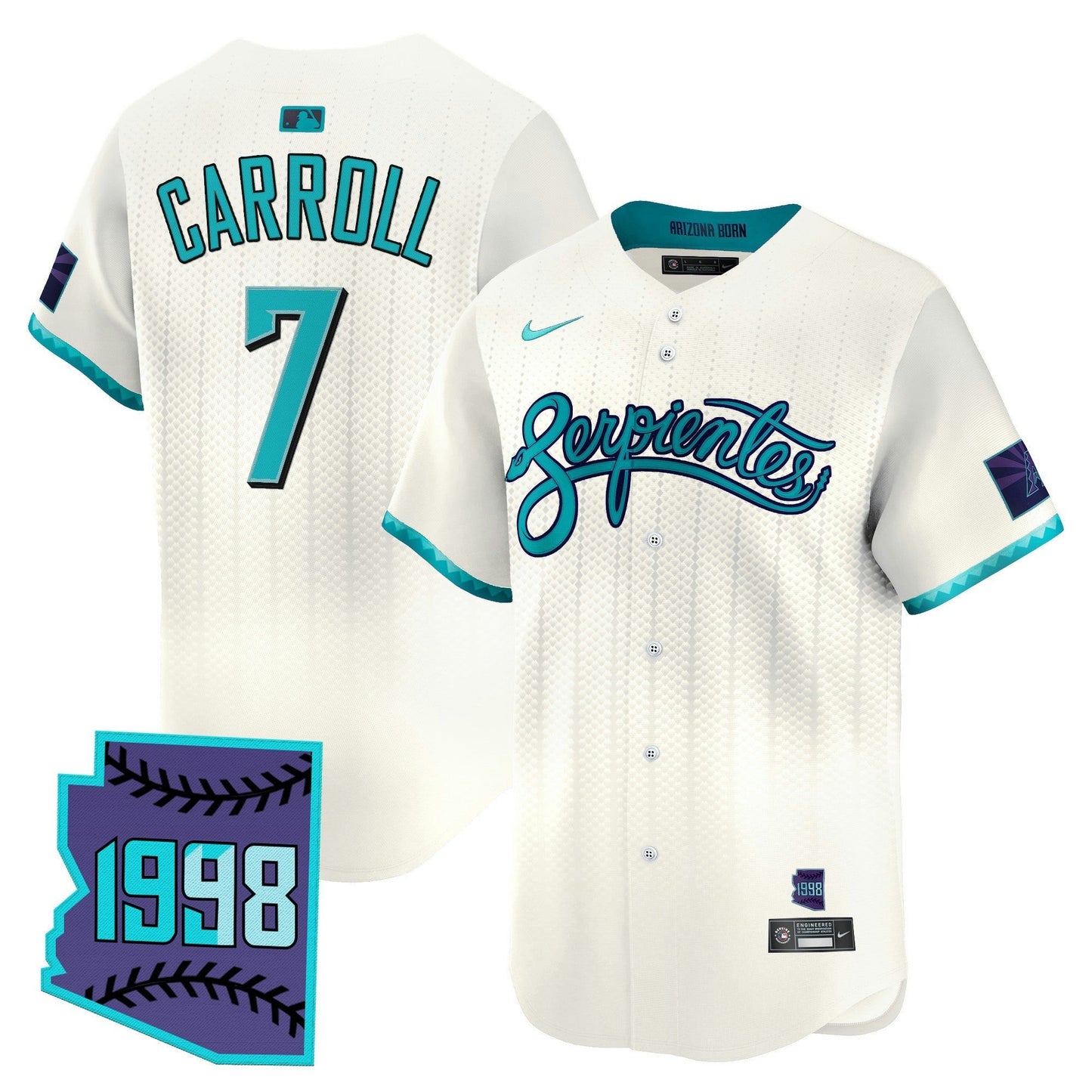 Camisa MLB Men’s Arizona 2025 City Connect Vapor Premier Limited Jersey V2 – Stitched