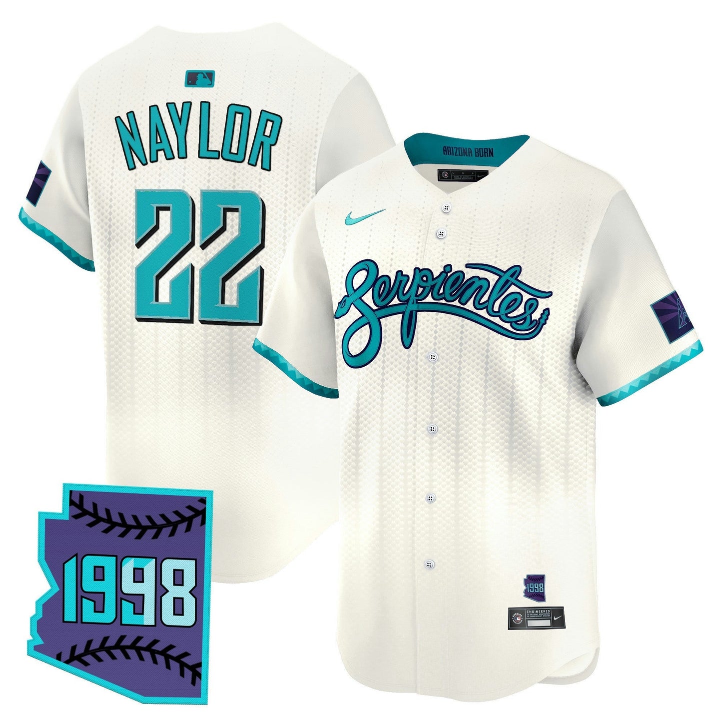 Camisa MLB Men’s Arizona 2025 City Connect Vapor Premier Limited Jersey V2 – Stitched