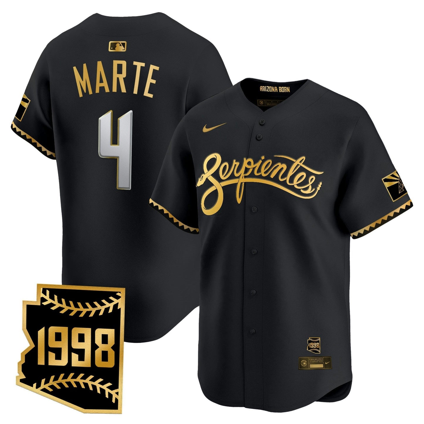 Camisa MLB Men’s Arizona 2025 City Connect Vapor Premier Limited Jersey V2 – Stitched