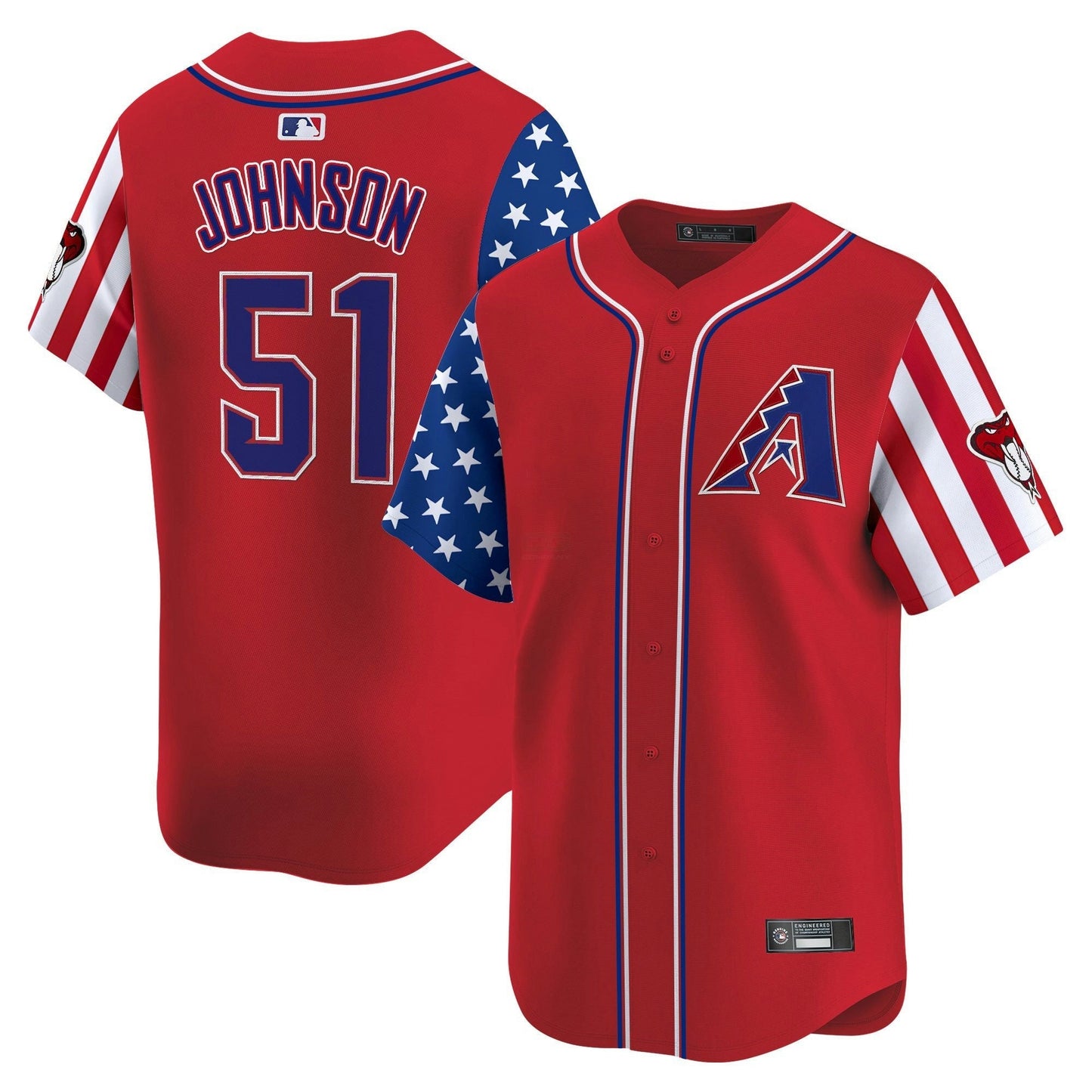 Camisa MLB Men’s Arizona 2025 Independence Day Vapor Premier Limited Jersey