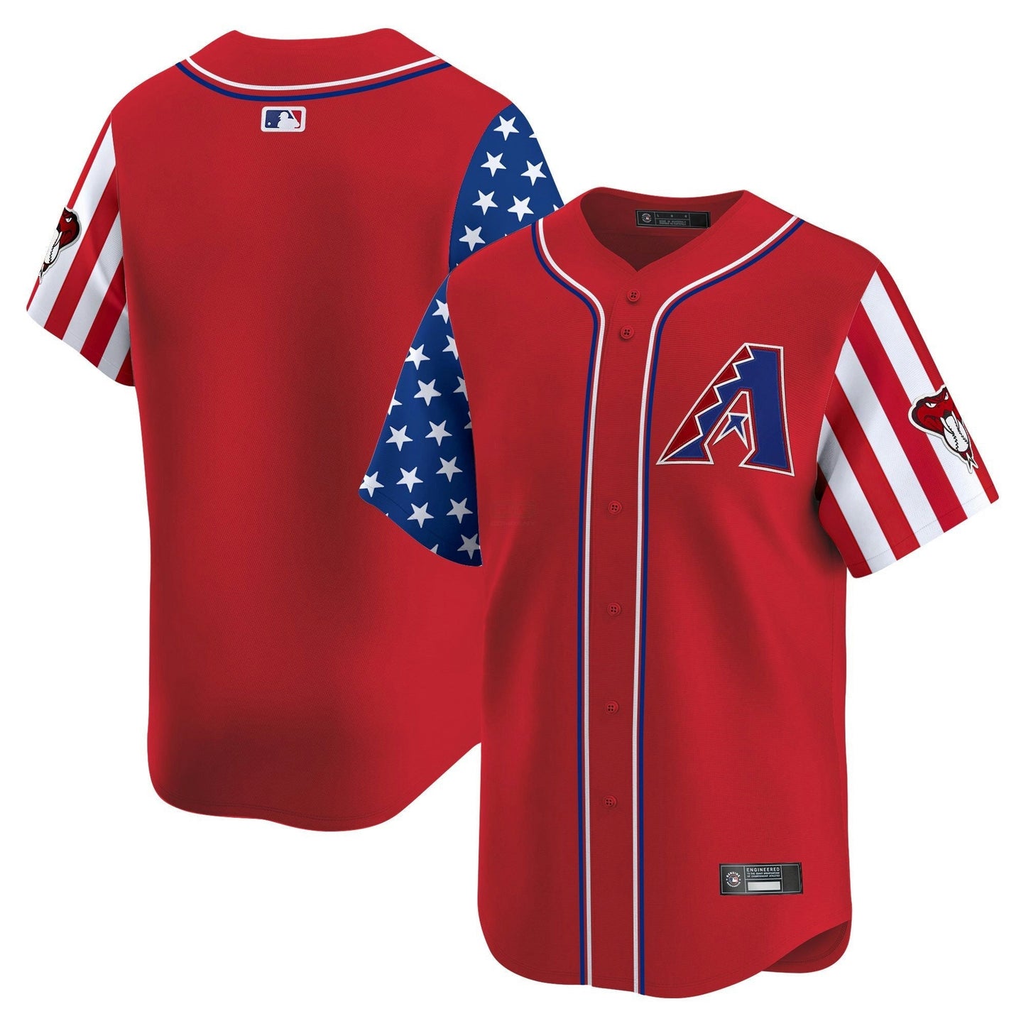 Camisa MLB Men’s Arizona 2025 Independence Day Vapor Premier Limited Jersey