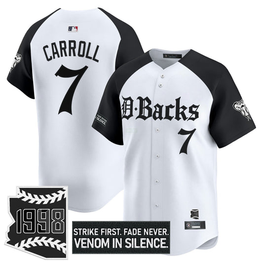Camisa MLB Men’s Arizona ‘Gothic Desert Fang Edition’ Vapor Premier Limited Jersey V2