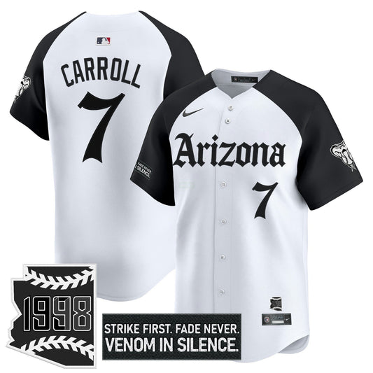 Camisa MLB Men’s Arizona ‘Gothic Desert Fang Edition’ Vapor Premier Limited Jersey