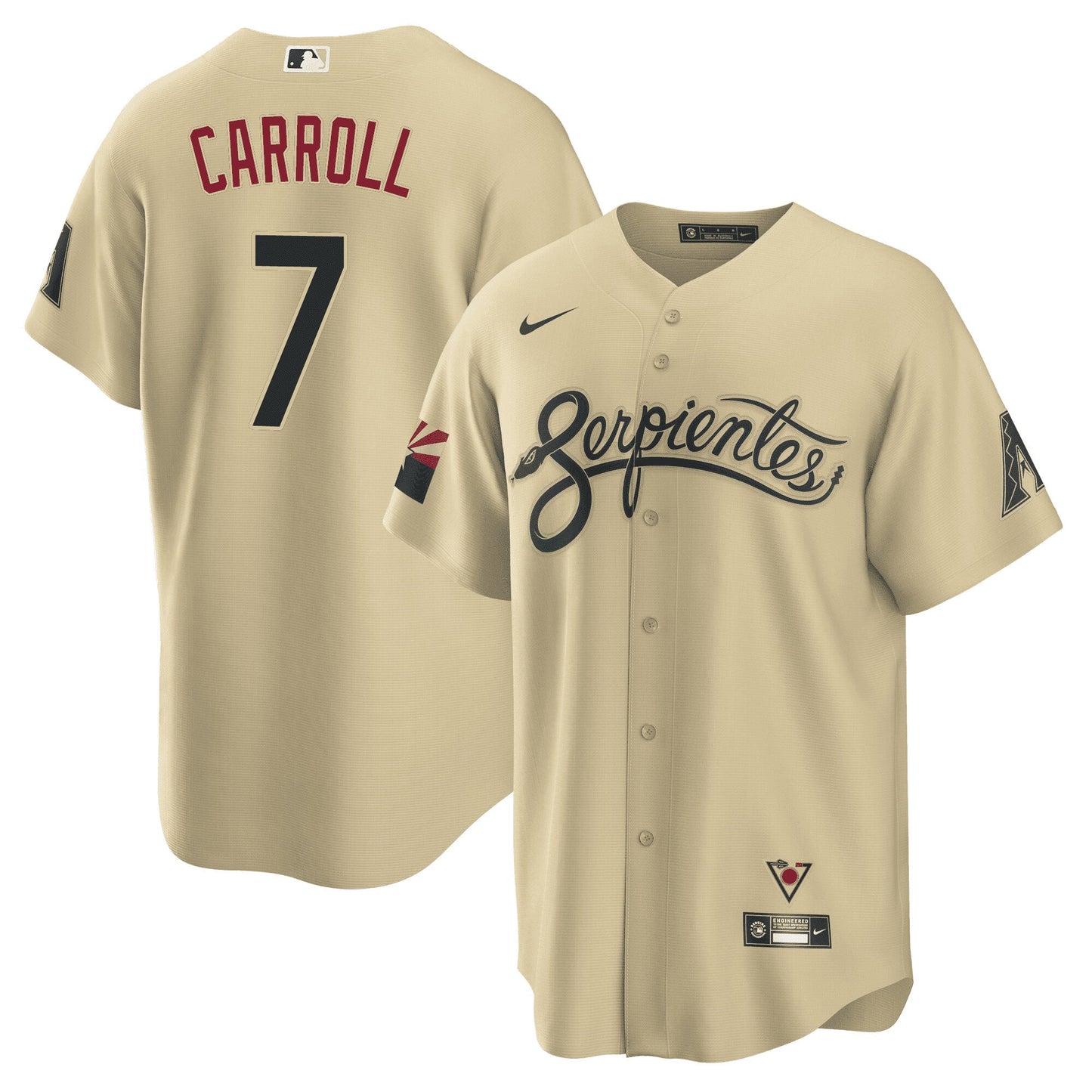Camisa MLB Men’s Arizona “Serpientes” Jersey