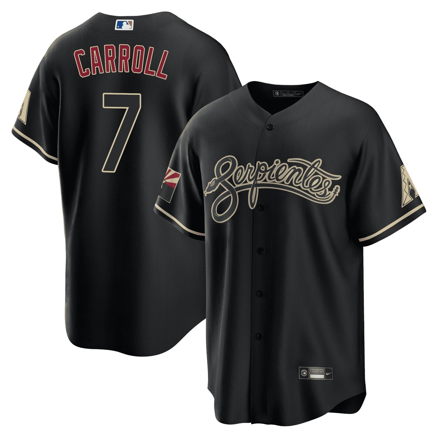 Camisa MLB Men’s Arizona “Serpientes” Jersey