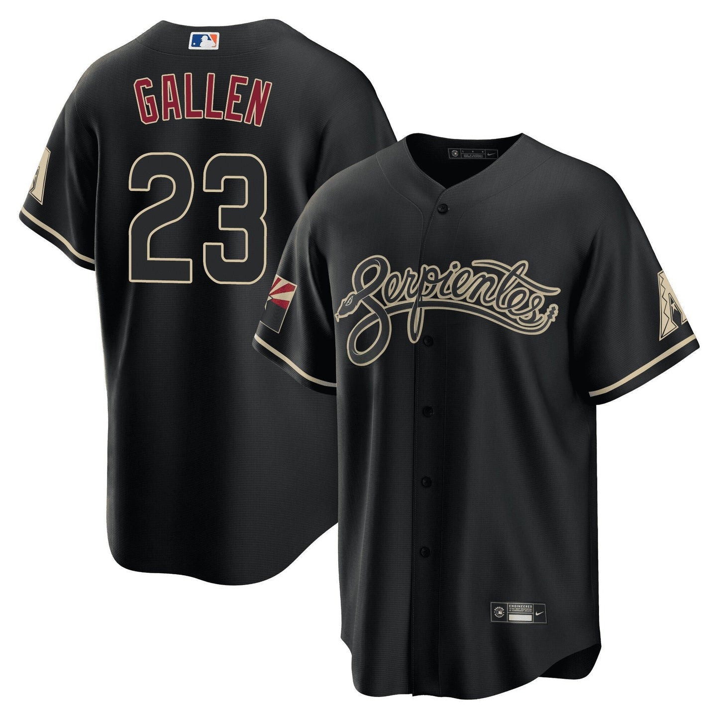 Camisa MLB Men’s Arizona “Serpientes” Jersey