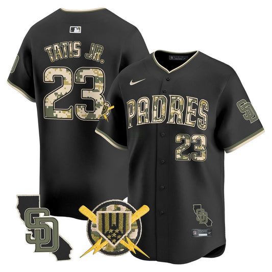 Camisa MLB San Diego Padres Men’s Armed Forces Day Vapor Premier Limited Jersey