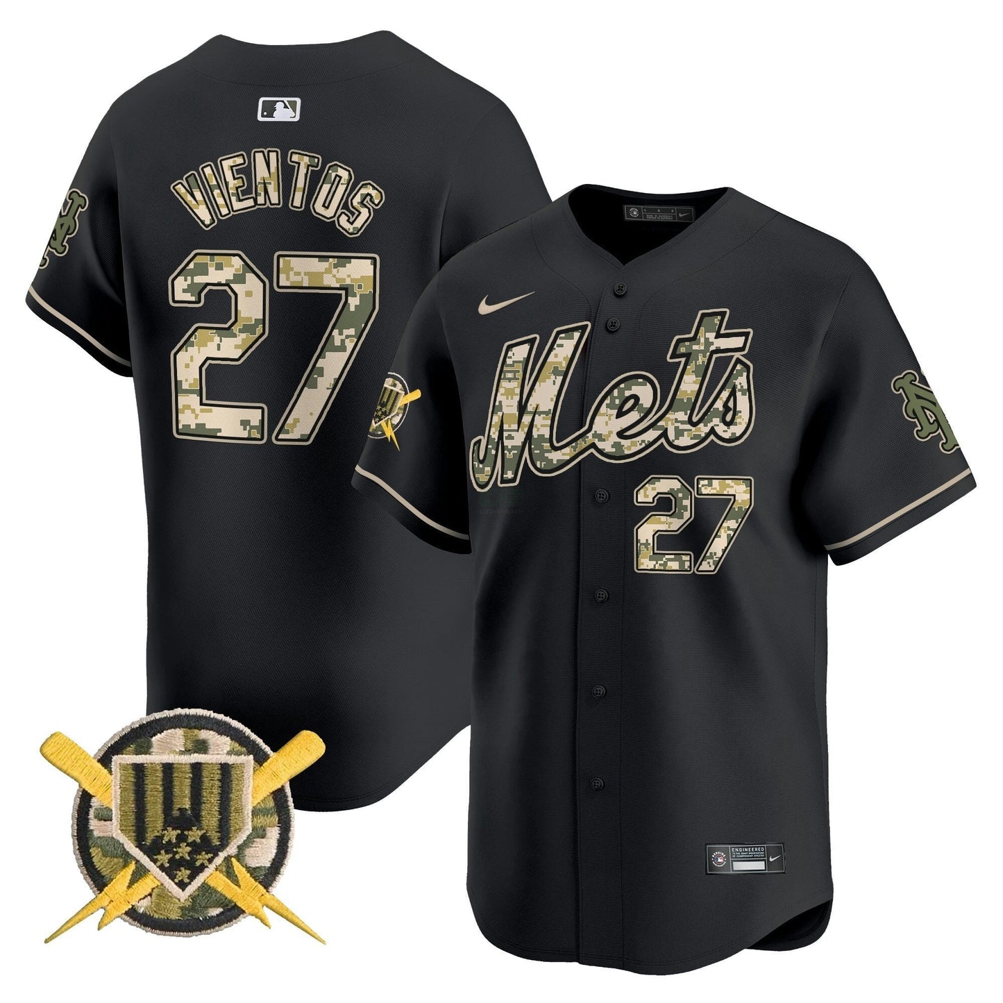 Camisa MLB New York Mets Men’s Armed Forces Day Vapor Premier Limited Jersey
