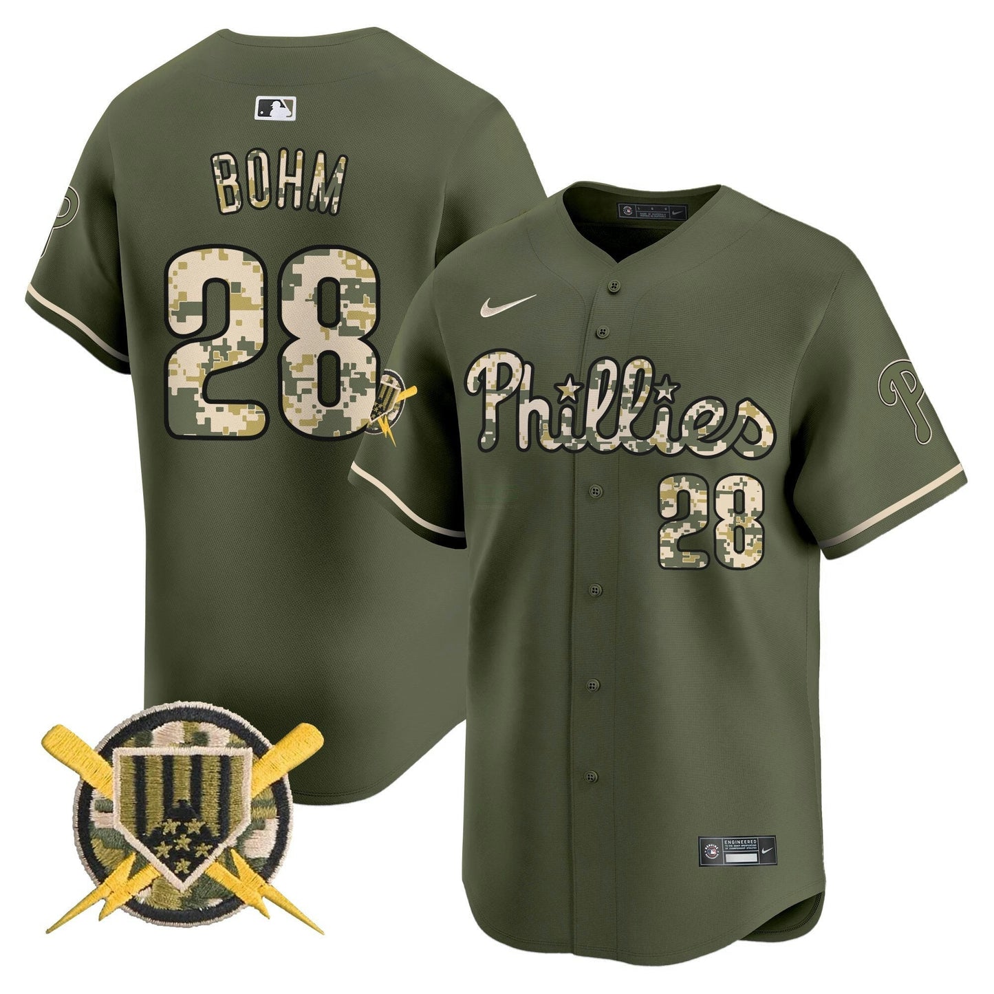 Camisa MLB Philadelphia Phillies Men’s Armed Forces Day Vapor Premier Limited Jersey