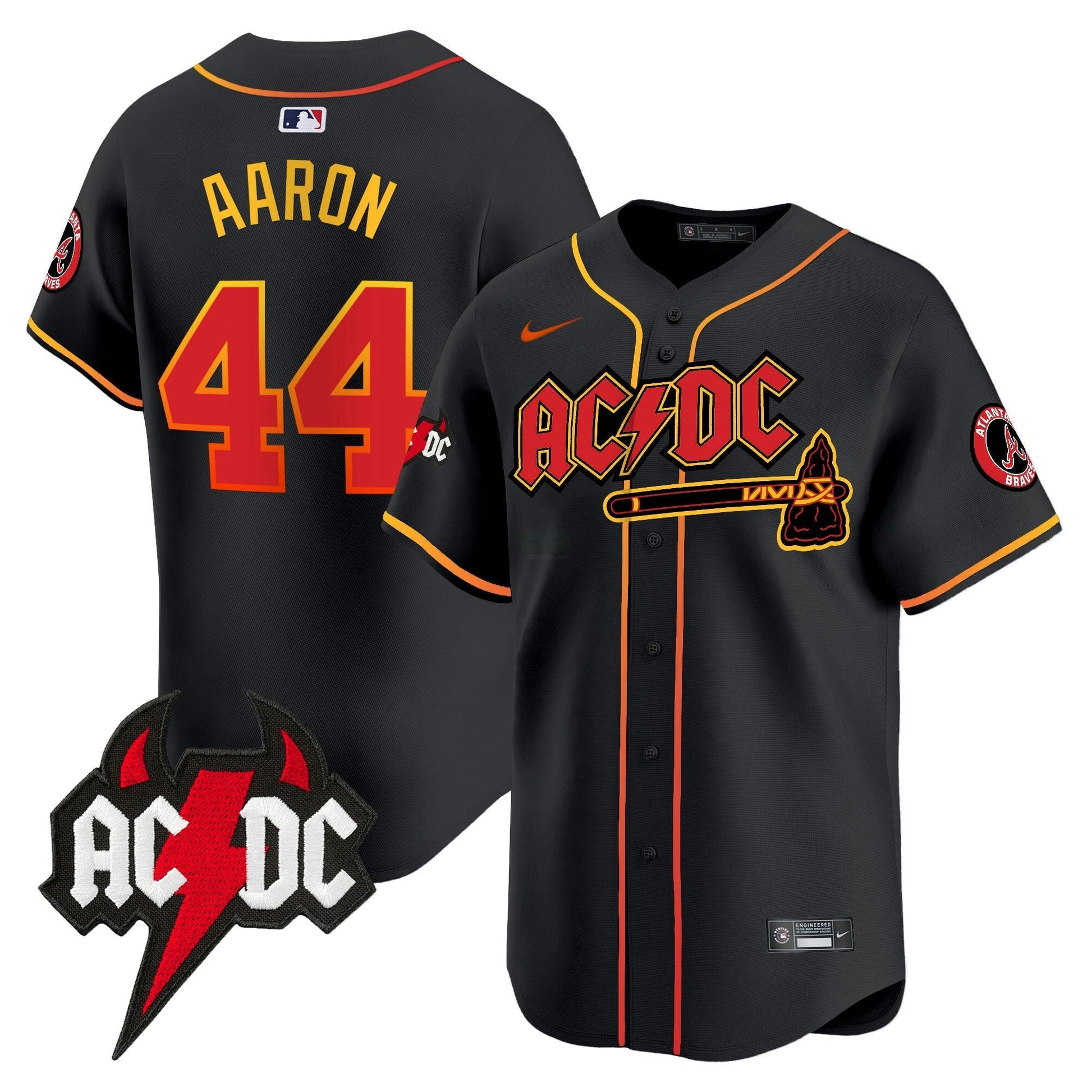 Camisa MLB Men’s Atlanta AC/DC Vapor Premier Limited Jersey