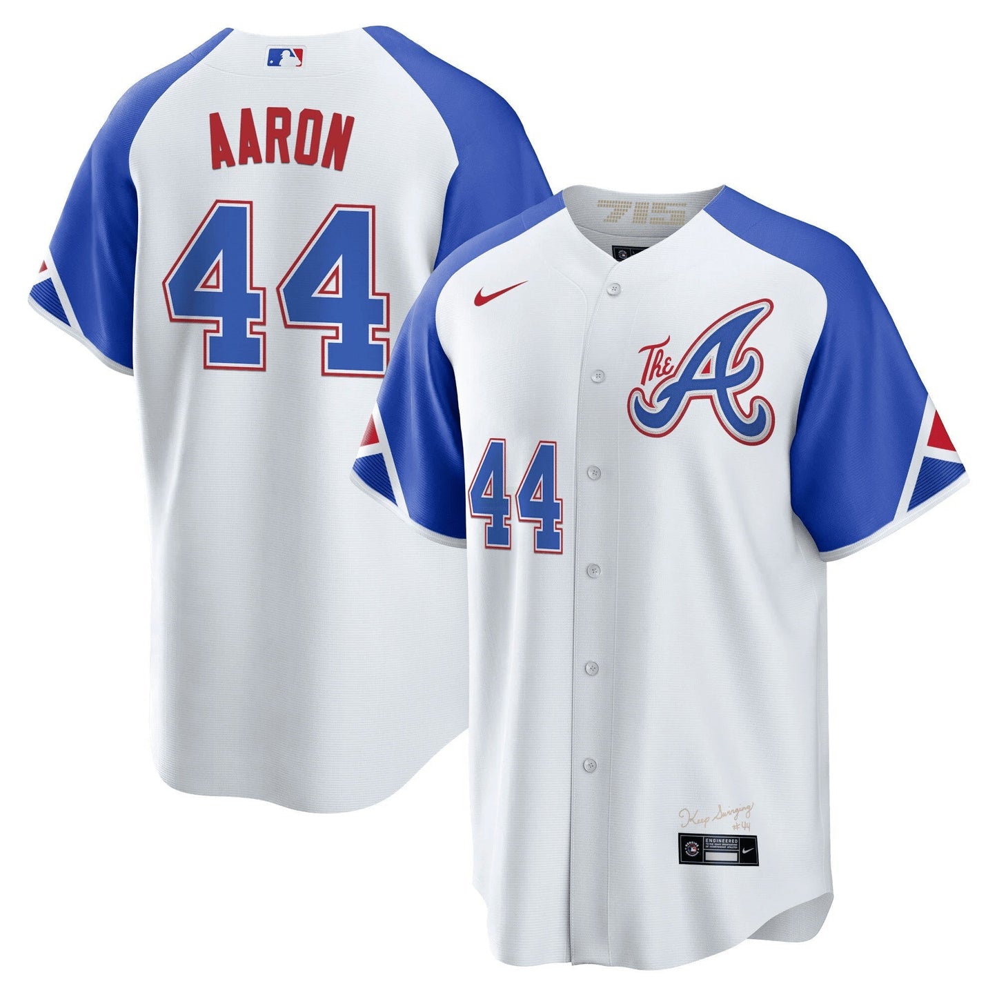 Camisa MLB Men’s Atlanta Champions City Connect Dourada Cool Base Jersey