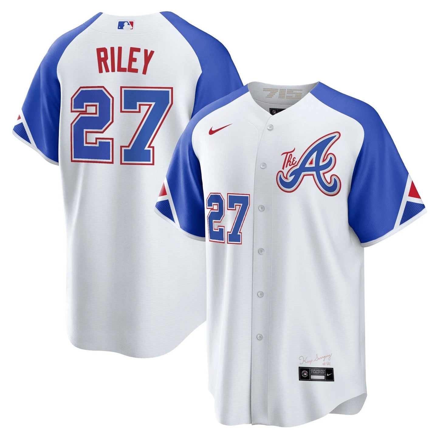 Camisa MLB Men’s Atlanta Champions City Connect Dourada Cool Base Jersey