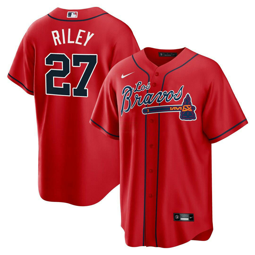 Camisa MLB Men’s Atlanta Los Bravos Jersey