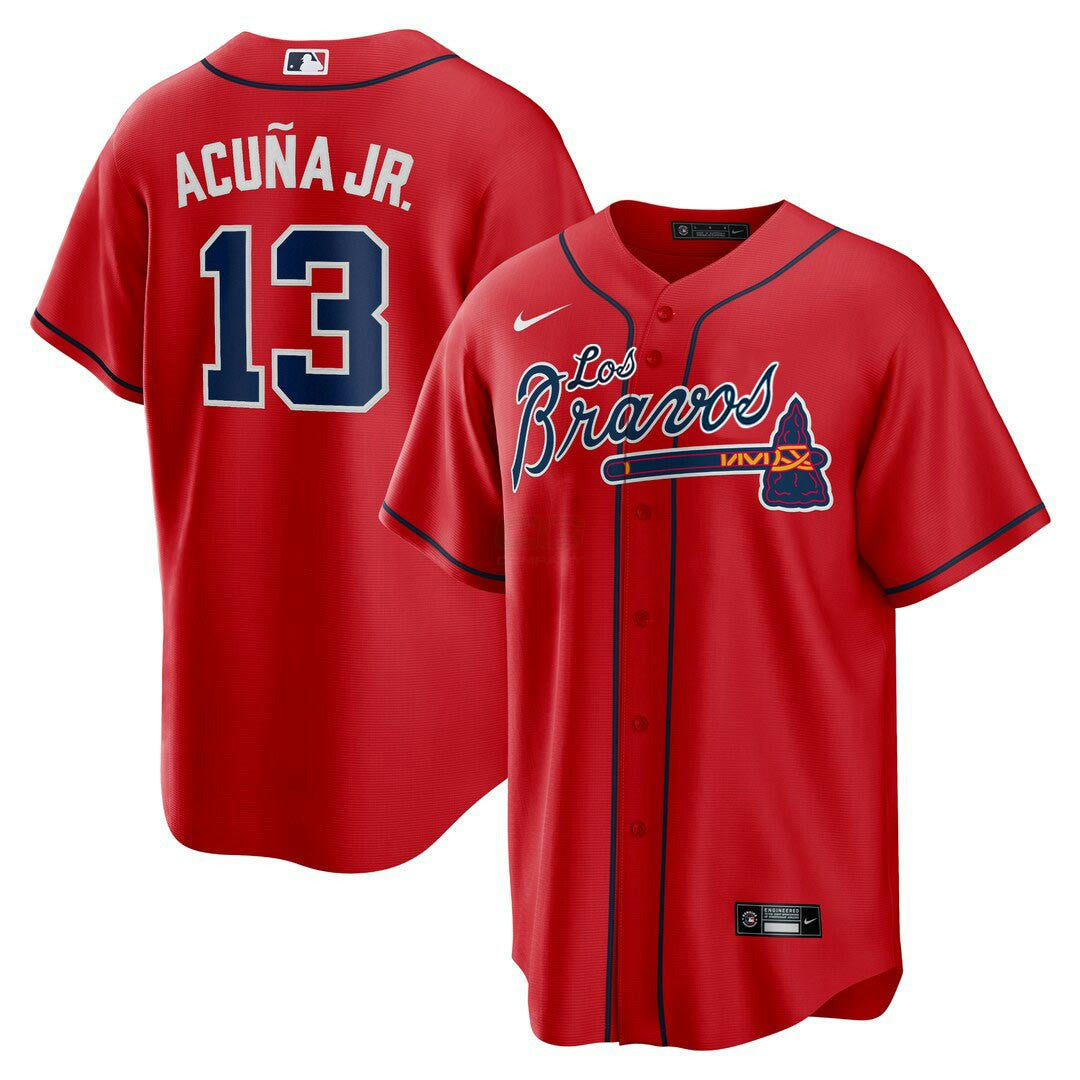 Camisa MLB Men’s Atlanta Los Bravos Jersey