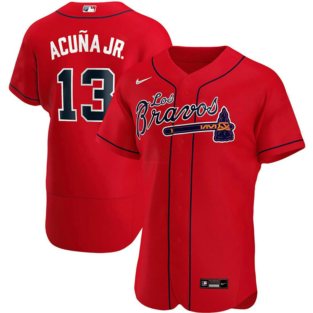 Camisa MLB Men’s Atlanta Los Bravos Jersey