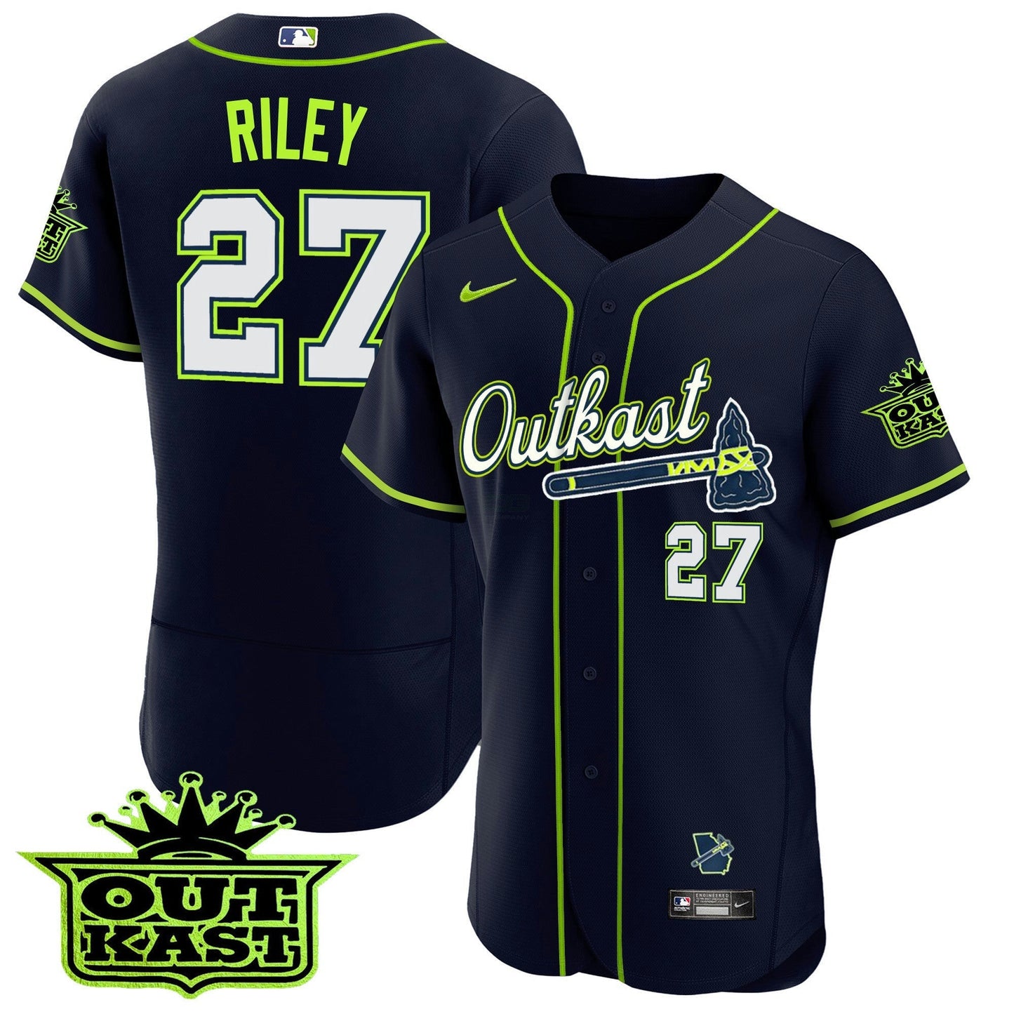 Camisa MLB Men’s Atlanta Outkast Flex Base Jersey