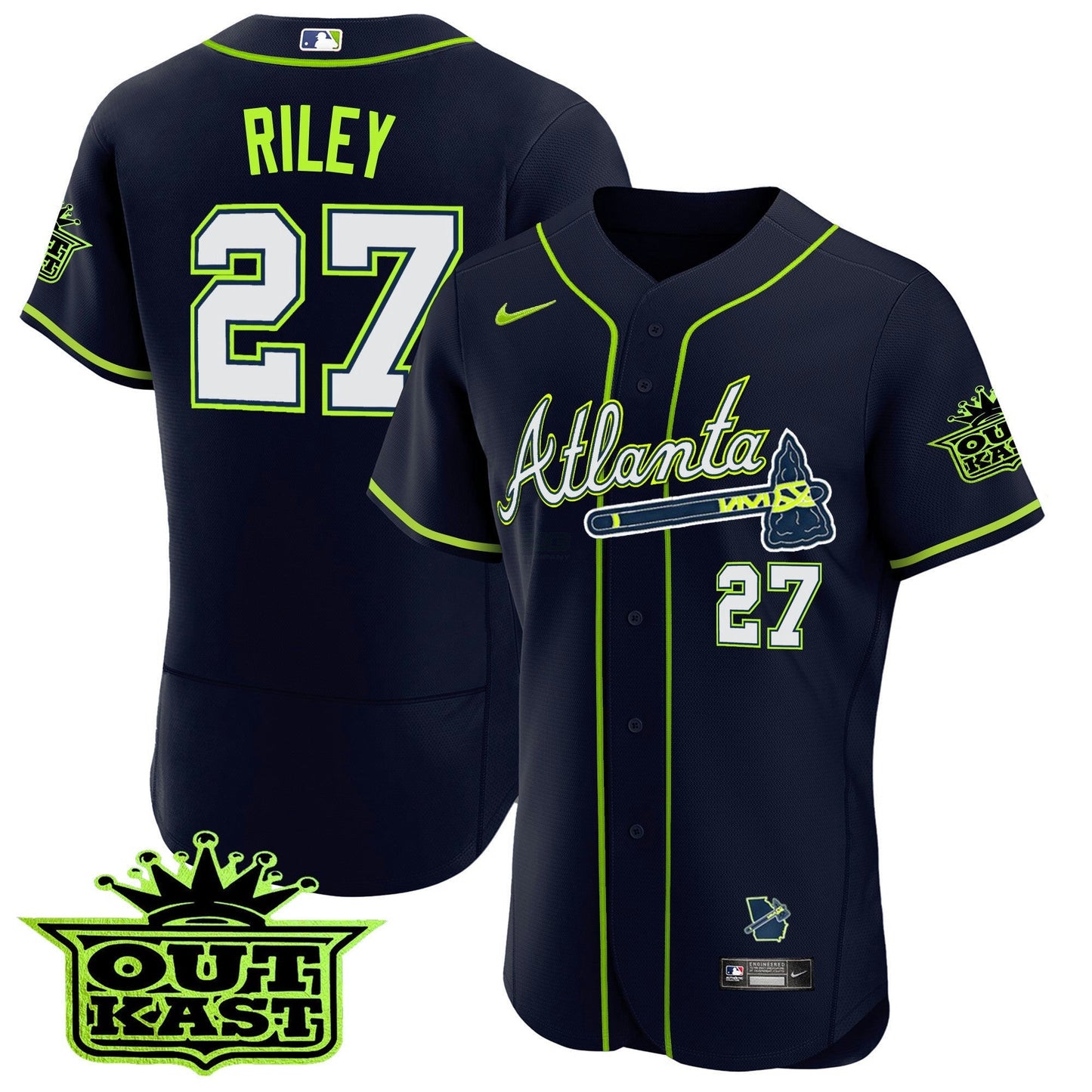 Camisa MLB Men’s Atlanta Outkast Flex Base Jersey V3