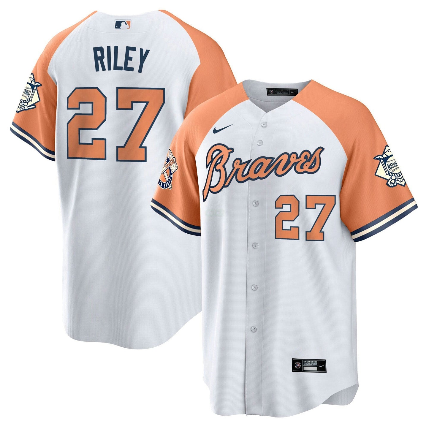 Camisa MLB Men’s Atlanta Peaches n’ Creme Jersey
