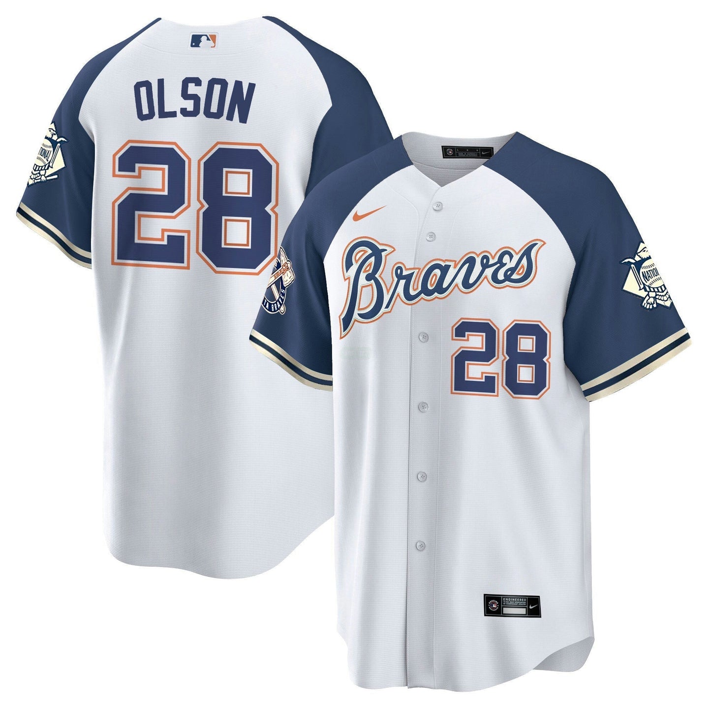 Camisa MLB Men’s Atlanta Peaches n’ Creme Jersey