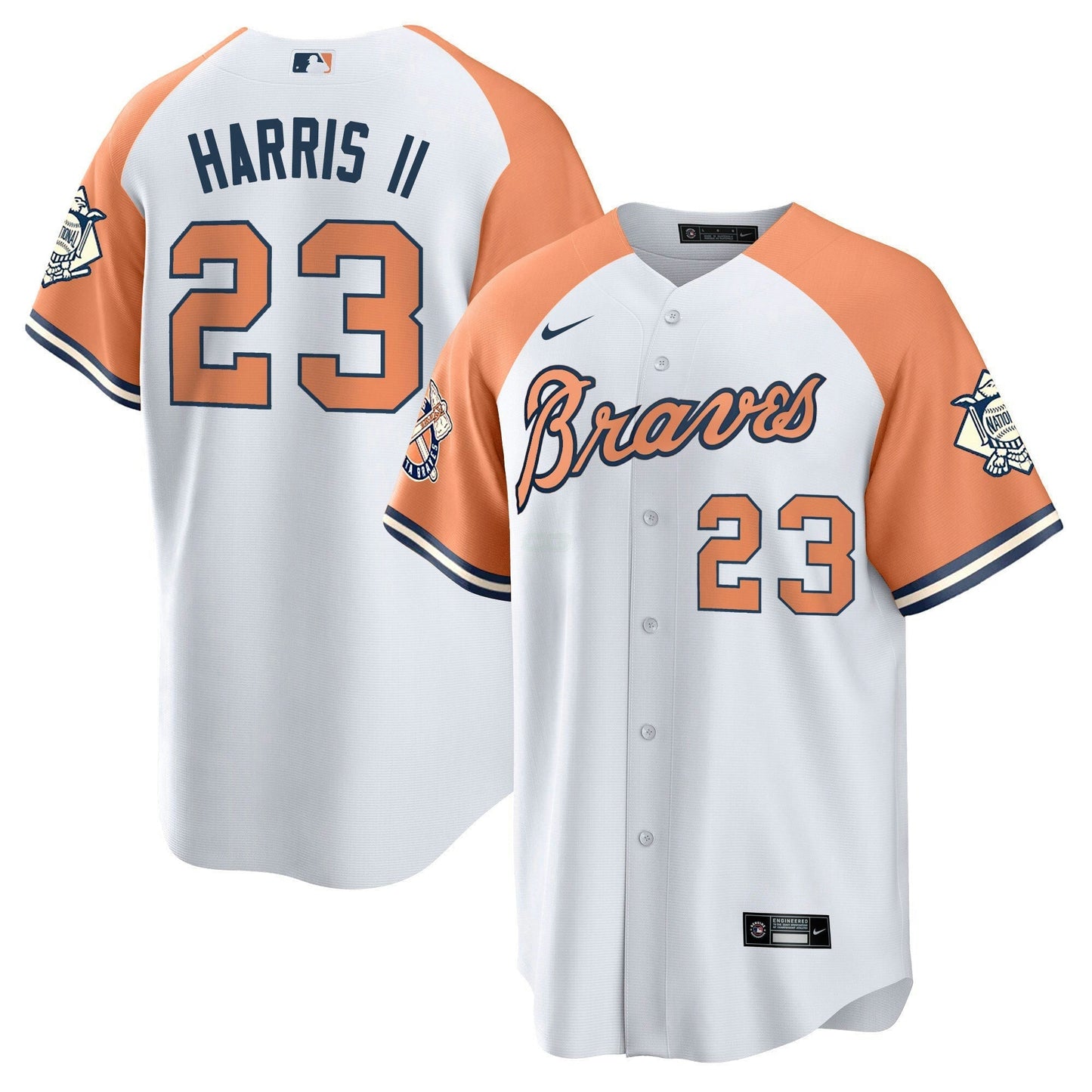 Camisa MLB Men’s Atlanta Peaches n’ Creme Jersey