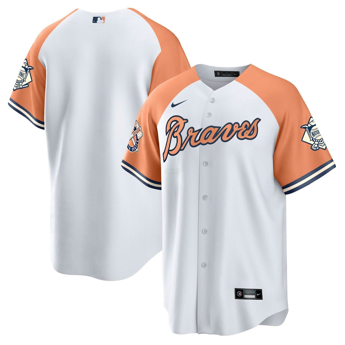 Camisa MLB Men’s Atlanta Peaches n’ Creme Jersey