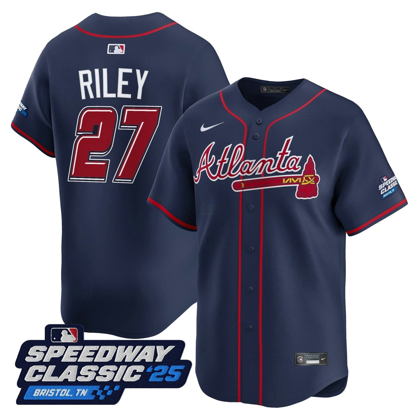 Camisa MLB Men’s Atlanta ‘Speedway Classic’ Vapor Premier Limited Jersey