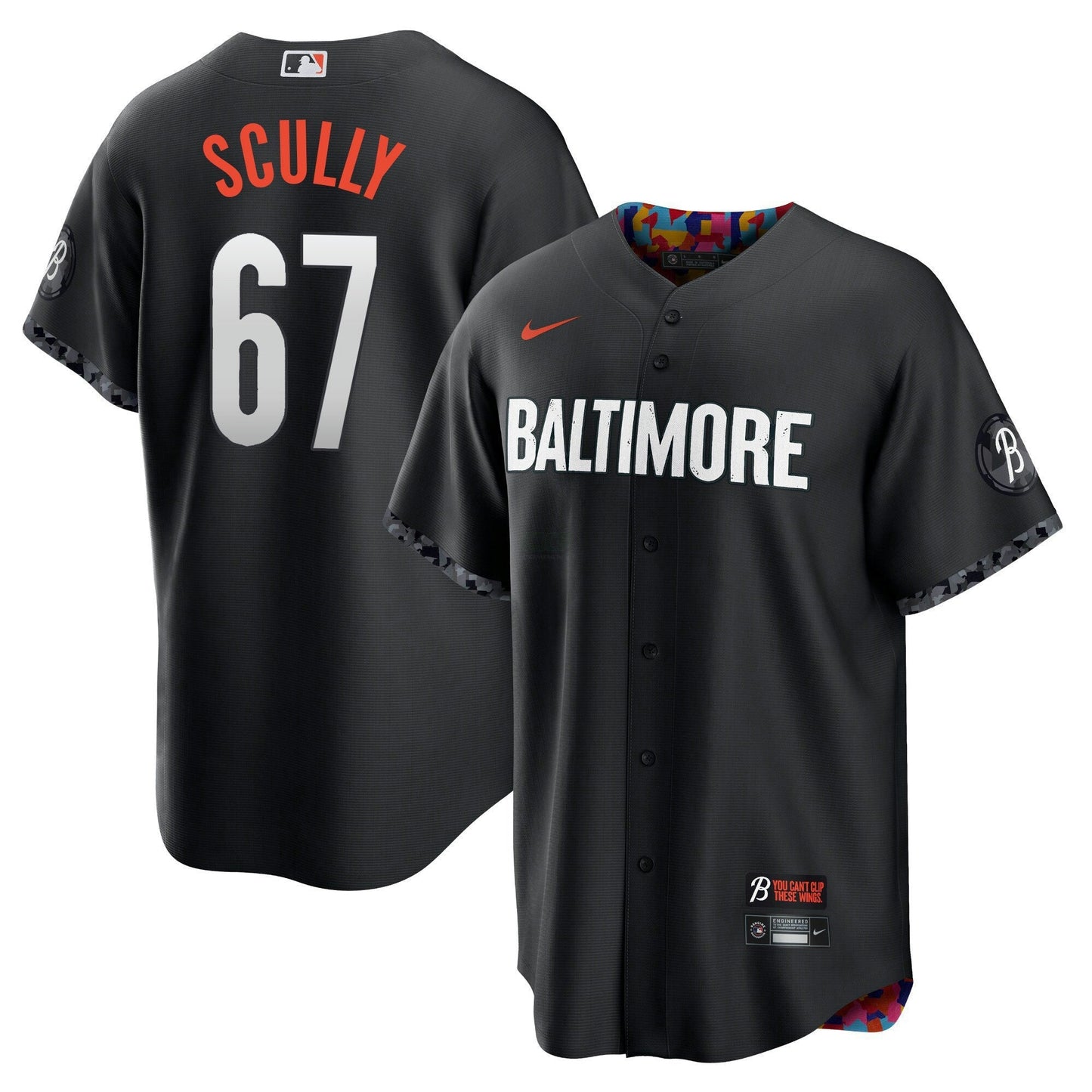 Camisa MLB Men’s Baltimore 2023 City Connect Jersey