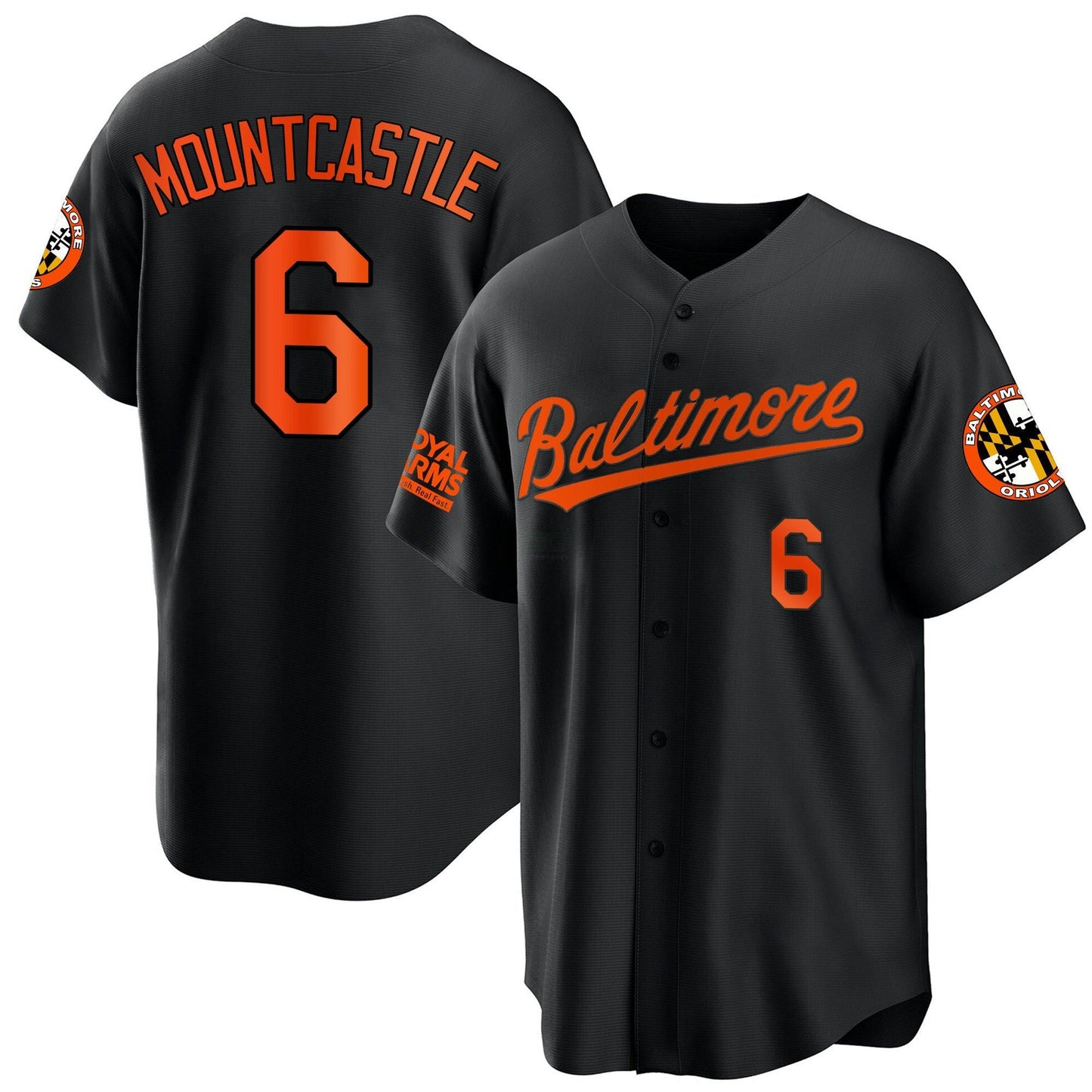 Camisa MLB Men’s Baltimore 2023 Dourada Cool Jersey