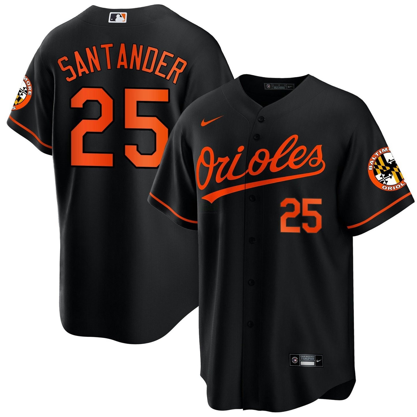 Camisa MLB Men’s Baltimore 2023 Special Dourada Cool Jersey