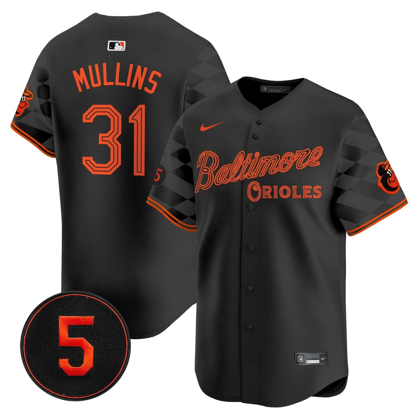 Camisa MLB Men’s Baltimore City Light Vapor Premier Limited Jersey