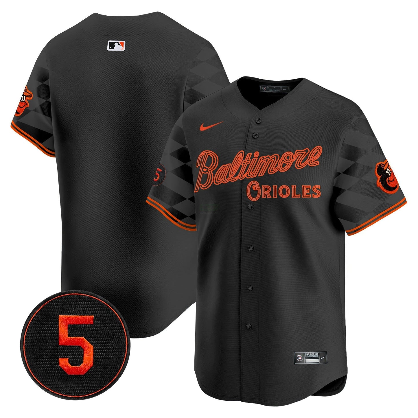 Camisa MLB Men’s Baltimore City Light Vapor Premier Limited Jersey