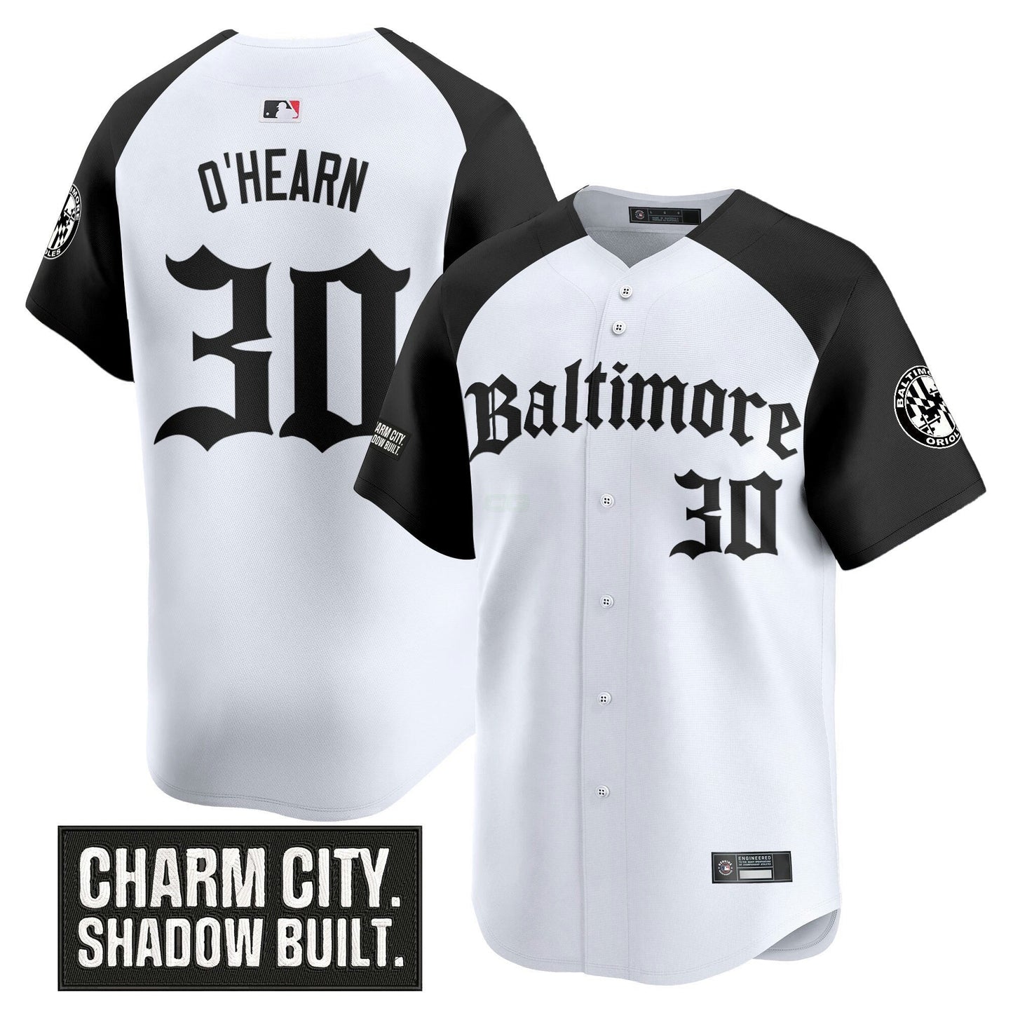 Camisa MLB Men’s Baltimore ‘Gothic Harbor Edition’ Vapor Premier Limited Jersey