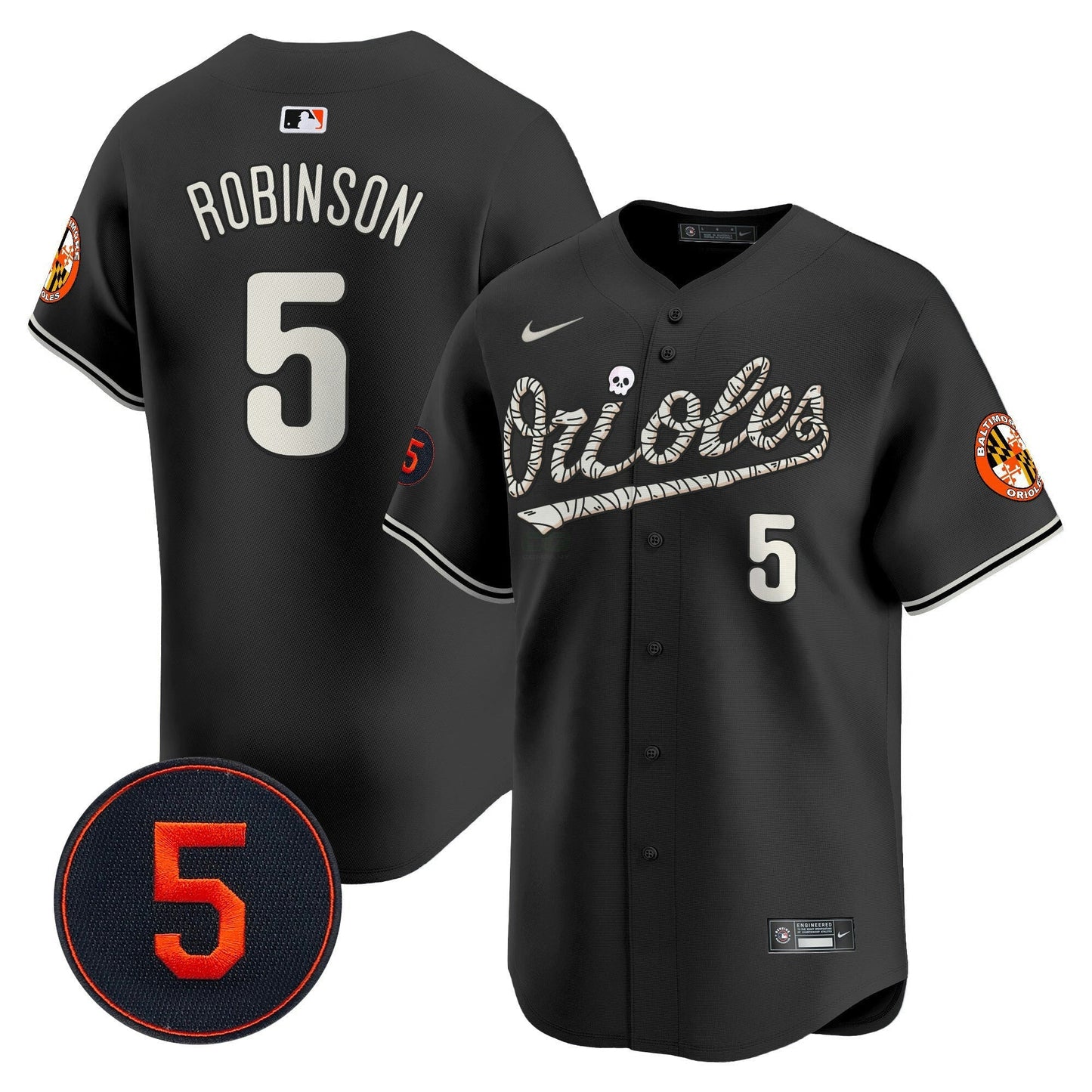 Camisa MLB Men’s Baltimore Halloween Vapor Premier Limited Jersey