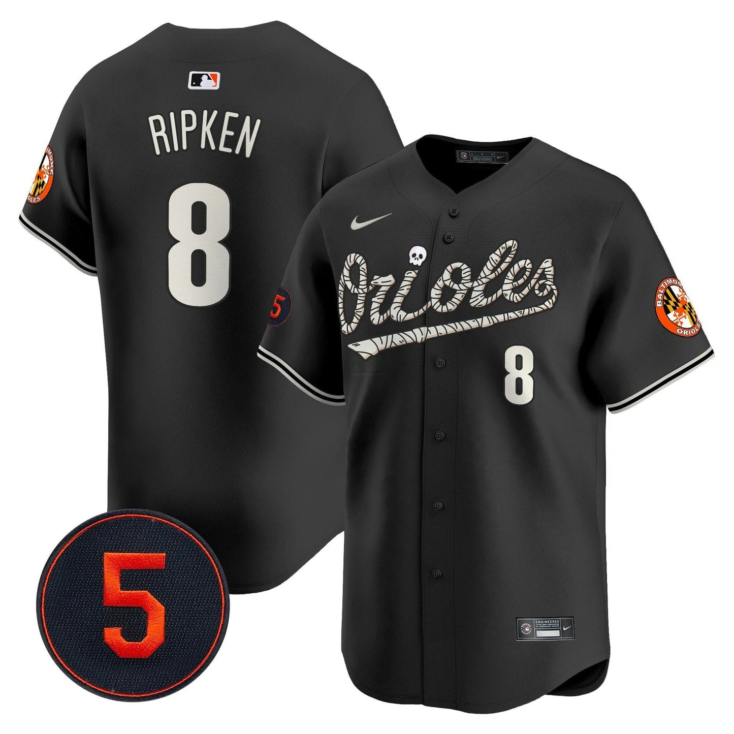 Camisa MLB Men’s Baltimore Halloween Vapor Premier Limited Jersey