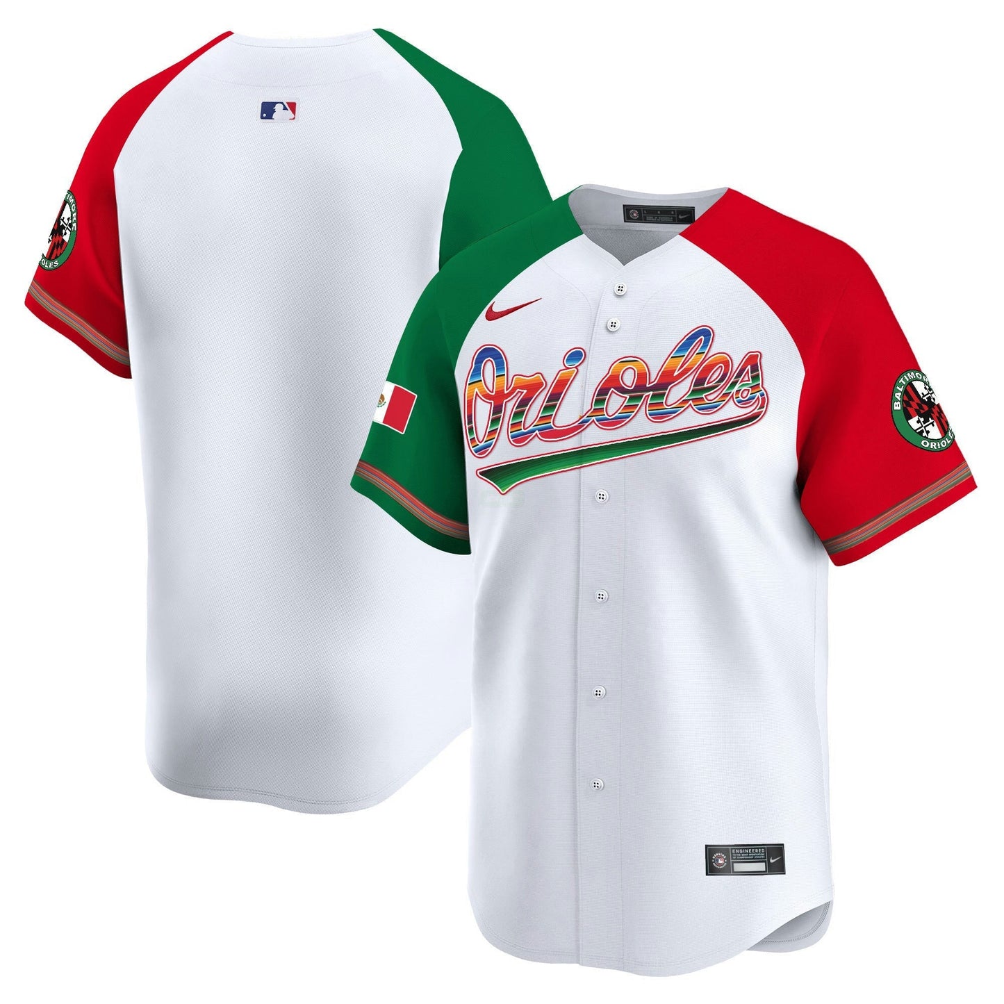 Camisa MLB Men’s Baltimore Mexico Vapor Premier Limited Jersey