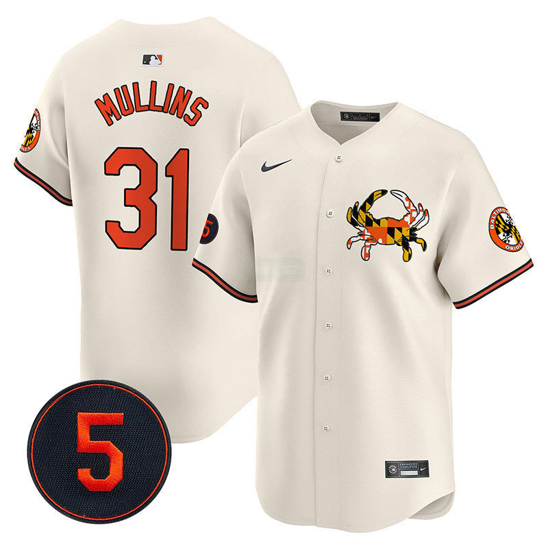 Camisa MLB Men’s Baltimore Robinson Patch Vapor Premier Limited Jersey V3