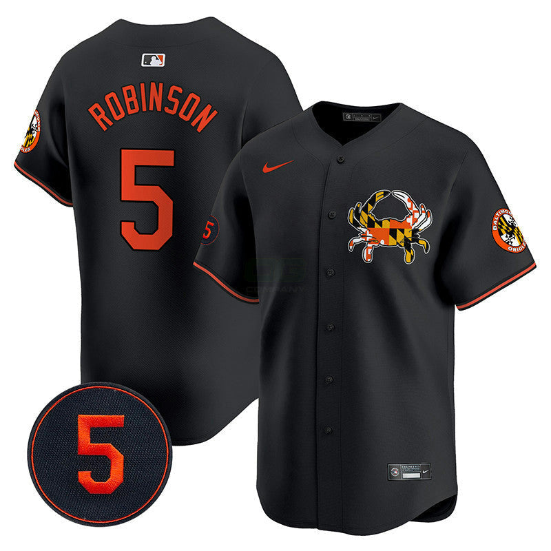 Camisa MLB Men’s Baltimore Robinson Patch Vapor Premier Limited Jersey V3